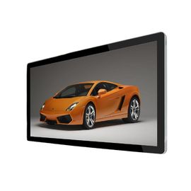 پخش کننده تبلیغاتی LCD دیجیتال دیواری 23.6 اینچ بدون لمس برای ورودی بانک