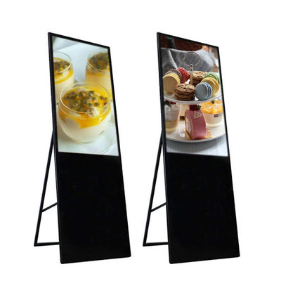 منوی غذاهای 43 اینچ نمایشگر تبلیغاتی قابل حمل کیوسک علامت گذاری دیجیتال