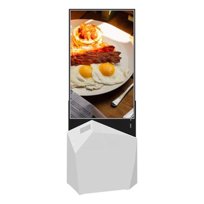صفحه نمایش لمسی علامت گذاری دیجیتال کیوسک نمایشگر تبلیغاتی دو طرفه 55 اینچ ال سی دی