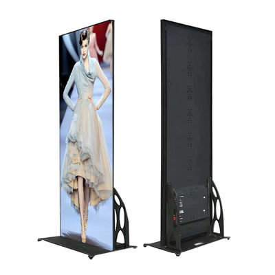 صفحه نمایش لمسی کیوسک علامت گذاری دیجیتال 5ms P1.87 Floor Stand Advertising Display