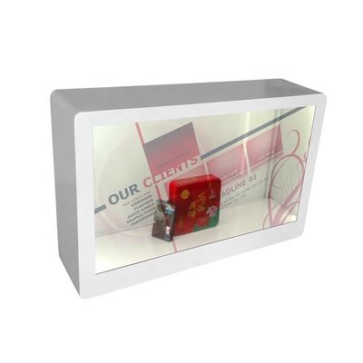 جعبه کابینت LCD نمایش ویترین هوشمند شفاف برای تبلیغات محصول