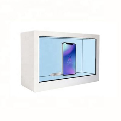 جعبه کابینت LCD نمایش ویترین هوشمند شفاف برای تبلیغات محصول