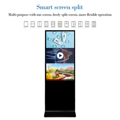 صفحه نمایش تبلیغاتی پخش کننده LCD 49 اینچ فوق العاده باریک دستگاه تبلیغات دیجیتال