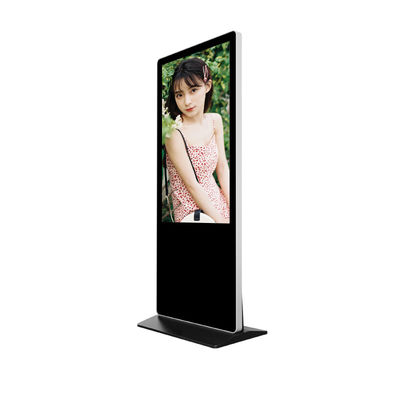 داخلی Lcd Interactive 55 اینچ نشانگر دیجیتال سیگنال دیجیتال کیوسک به صورت ایستاده در کف