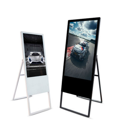 صفحه نمایش تبلیغات داخلی 32 اینچ سیستم آندروید صفحه لمسی با روشنایی بالا تاشو