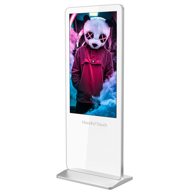پوسترهای دیجیتال تبلیغاتی آندروید 43 اینچ طبقه ایستاده Signage Digital