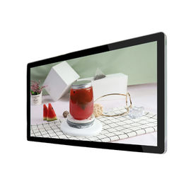 شبکه Wifi علامت های دیجیتال دیواری 32 اینچ دیواری / پخش کننده LCD تبلیغاتی HD 1080p