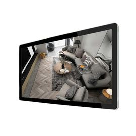 دیواری دیواری 49 اینچ علامت دیجیتال با صفحه لمسی پخش کننده تبلیغات LCD LCD برای بازار