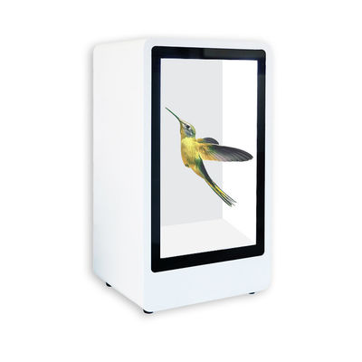جعبه کابینت LCD شفاف ویترین ویترین هوشمند 15.6 اینچی برای تبلیغات