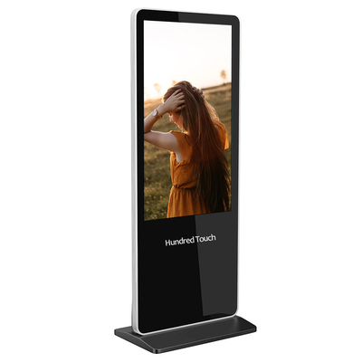 پوسترهای دیجیتال تبلیغاتی اندرویدی 32 اینچی مستقل با USB Plug And Play مادون قرمز لمسی